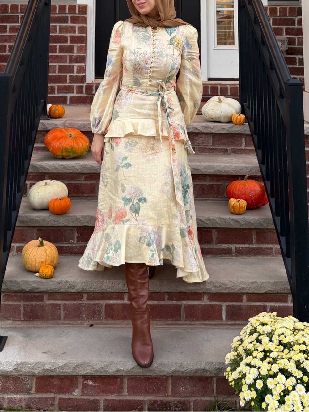 Zimmermann Pastel Floral Dress